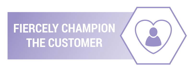 Fiercely Champion The Customer