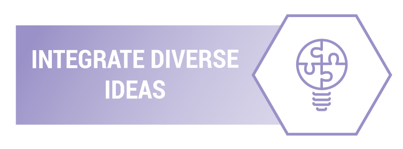 Integrate Diverse Ideas